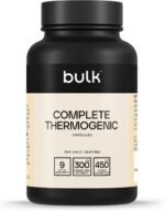Bulk Complete Thermogenic, Pre-Workout With Caffeine, Chromium, Green Tea, Citrus Aurantium, Kola Nut, BioPerine, Cayenne Pepper, L-Tyrosine, L-Theanine, Pack of 90, 90 Servings, Packaging May Vary - Image 2