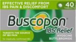Buscopan, Targets the Source of Belly Pain, Cramps & Discomfort, Starts to work in 15 minutes, 40 Tablets, Relief from Stomach Pain, Cramps & Discomfort - Image 2