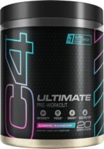 C4 Ultimate Pre Workout Powder Cosmic Rainbow 20 Servings, 40 if Single Scooped | Zero Sugar Pre Workout with Caffeine 300mg, L Citrulline 7000mg, Beta Alanine 4800mg, Vitamins and Electrolytes - Image 2