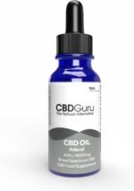 CBD Guru CBD Oil 4000mg, CBD Drops 20mg per Drop, Vegan, 100% Natural, Natural Flavoured 40% CBD Oil Blended with MCT Coconut Oil - Feel Less Stress, Improve Sleep, Anxiety Relief – 10ml - Image 2