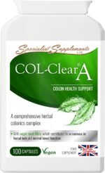 COL-Clear A Colon Health Support 100 Capsules, (Pack of 1) - Image 2