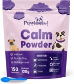 Calm Powder for Dogs - Up to 150 Servings - 130g - Natural Relief for Stress, Reduce Separation Anxiety, Barking, Fear, Reactivity, Travel & Hyperactivity - Calming for All Breeds & Ages - Image 2