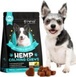 Calming Chews for Dogs(Chicken 60PCS),100% Natural Ingredients Dogs Calming Treats,Helps Dog Anxiety & Stress Relief, Separation and Barking,for All Breeds & Sizes 4.7oz(132g) - Image 2