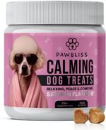 Calming Dog Treats – 175 Soft Chews with Herbal Extracts – Natural Behaviour Support for Stress, Barking, Separation, Aggression & Hyperactivity – Soothing Formula – Salmon Flavour - Image 2