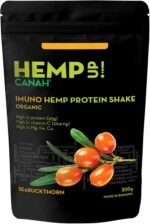 Canah Hemp Up Organic Protein Shake Powder – Muscle gain Supplement & Boost up Immune System, Gluten Free, Energy Booster for Body Building & to Build Stamina, Healthy Hemp Powder (Seabuckthorn) - Image 2