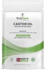 Castor Oil 1000mg Softgel - Supports Immune System Skin Hair Health Joint Wellness Relief Natural Health Supplement - 30 Softgels, 1 Month Supply - Image 2