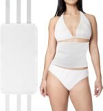 Castor Oil Waist Wrap with Organic Cotton, Reusable Castor Oil Compress and Pack Kit with 6 Adjustable Straps for Women Men Liver Detox Stomach Belly - Image 2