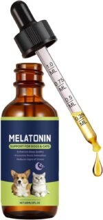 Cat Calming Drops - 60ml No Harsh Additives, Dog Sleep Aid, Relaxation Supplements | Pet Melatonins for Supporting Relaxation, Sensitive Digestion, Making Bedtime - Image 2