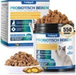 Cat Probiotics Chews for Digestive Health-550 Count with Digestive Enzymes & Prebiotics - Supports Gut Health, Reduces Diarrhea & Bad Breath - Tasty Chicken Flavor Soft Treats for Cats & Kittens - Image 2