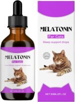 Cat Sedative | 60ml Grooming Sedative for Kitten Relieving,Anti-Aggression Sleep Support Supplement for Bathing Meowing Sleeping Daily Night Thunderstorm Travel Indoor - Image 2