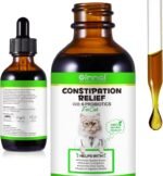 Cats Constipation Relief Supplements Liquid Drops With 6 Probiotics Support Digestive Health & Gut Health,Improve Immunity,60ml Grilled Chicken Flavor - Image 2