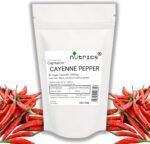 Cayenne Pepper 550mg 90 V Capsules (1 Month Supply) - Cayenne Pepper Supplement - Suitable for Vegan Vegetarian Diet - Image 2