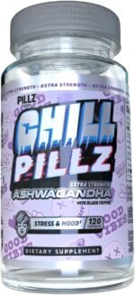 Chill Pills Ashwagandha Extra Strength Root Extract with Black Pepper – ChillPillz – Stress, Anxiety & Mood Support – Energy & Immune Booster – 120 Vegetarian Capsules - Natural Adaptogen - Image 2