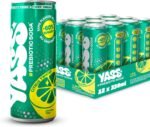 Citrus Twister Prebiotic Soda from YASS - 330ml, 12 Can Pack - 6.6 g Prebiotic Fibre - Healthy Soda Gut Health Drink - Energy Drink Alternative - Image 2