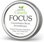 Clearly FOCUS Brain Booster Concentration Aid for Attention, Memory, Mental Clarity and Performance | Stay Sharp with an Uplifting Aromatherapy Essential Oil Brain Aid for Adults and Kids - Image 2