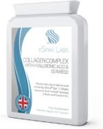 Collagen Complex with Hyaluronic Acid & Seaweed - 60 Capsules - Skin, Hair & Nails Formula with Added D-Biotin, Vitamin E & C - Highly Bioavailable Naticol® Hydrolysed Marine Collagen 500mg - Image 2