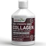 Collagen Liquid 10000mg, Hydrolysed Peptides - Hyaluronic Acid, Biotin, Silica, Vitamin C, Vitamin B12 - Healthy Skin, Hair, Nails, Joints, Muscles - Grass Fed Bovine - Liquid Collagen for Women & Men - Image 2