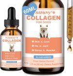 Collagen for Dogs - Grass Fed Dog Collagen Drops - Joint Supplements - Dog Skin and Coat Supplement - Support Digestion & Gut Health - with MSM, Hyaluronic Acid, Biotin - Roast Chicken Flavor - Image 2