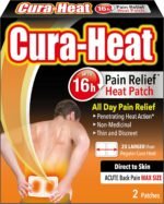Cura-Heat Back Pain MAX Size Direct-to-Skin 2 Patches - Image 2