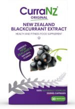 CurraNZ New Zealand Blackcurrant Anthocyanin Extract Supplement (30 Capsules) - Image 2