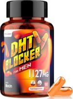 DHT Blocker for Men 1127mg, Advanced Hair Growth Supplement in Liquid-Filled Capsules, with Biotin, Vitamins & Herbal Complexes, High Absorption - Image 2