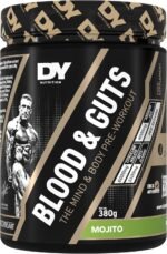 DY Nutrition - Blood and Guts Pre Workout Powder, 380g (Mojito) - High Strength Preworkout with 350mg Caffeine, Citrulline Malate, Beta Alanine, Arginine AKG, L-Tyrosine, Vitamin B3 for Men & Women - Image 2