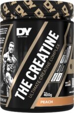 DY Nutrition The Creatine Complex 400g - High Performance Creatine Monohydrate Powder with Beta Alanine, Taurine + B Vitamins for Muscle Endurance, Pump & Recovery x40 Servings (Peach Flavoured) - Image 2