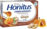 Dabur Honitus Ginger Flavor - 24 Herbal Lozenges | Effective Relief from Cough & Sore Throat Pain | - Image 2