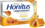 Dabur Honitus Herbal Honey Flavor - 24 Lozenges | Effective Relief from Cough & Sore Throat Pain - Image 2