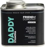 Daddy Stamina Sea Moss Can with 120 Capsules - Pure Seaweed Supplement for Energy and Skin Health, Ultimate Anti-Aging Natural Supplement for Men - Image 2