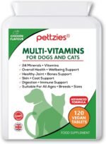 Daily Dog Vitamins - 24 Natural Minerals and Multivitamin Supplement for Dogs and Cats - Puppy to Senior - Support Brain, Heart, Joint, Muscle, Gut, Skin, Coat and Immune System.120 Tablets - Image 2