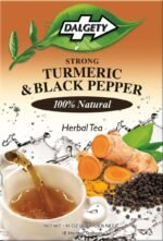 Dalgety Pure Turmeric & Black Pepper Herbal Infusion Natural Tea, Delicious and Packed with Unique Health Benefits, Caffeine Free (3 Pack, 54, count) - Image 2