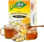 Dalgety Strong Honey and Ginger Herbal Infusion 72g Cartons 100% Natural, Caffeine Free Tea; Delicious and Packed with Unique Health Benefits (3 Pack - Total 54 Teabags) - Image 2