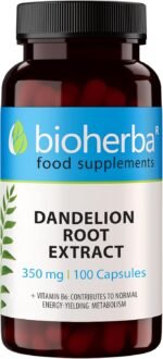Dandelion Root 350 mg – 100 Capsules | Traditional Herbal Supplement for Liver Function & Water Balance - Image 2
