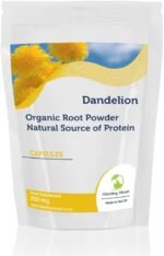Dandelion Root Powder 250mg Natural Source of Protein Health Food Supplement Vitamins 30 Capsules Nutrition Supplements HEALTHY MOOD - Image 2
