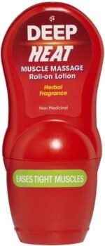 Deep Heat Muscle Massage Roll-on Lotion, Ease Tight Muscles, 50ml (Pack of 1) - Image 2