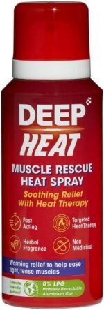 Deep Heat Muscle Rescue Heat Spray, Fast Acting, Soothing Relief, 72.5 ml (Pack of 1) - Image 2