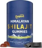 Deepure Shilajit Gummies for Men & Women Pure Himalaya Gold Shilajit Gummies Rich in Ashwagandha, Gokshura with Fulvic Acid & 85+ Trace Minerals, Energy Boost, Individually Wrapped, 60 Gummies - Image 2