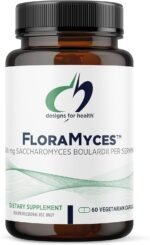 Designs for Health FloraMyces 500mg Saccharomyces Boulardii Probiotic - Gut Health Supplements - Shelf-Stable Digestive Probiotics for GI Health - Dairy-Free, Vegan Probiotic (60 Capsules) - Image 2