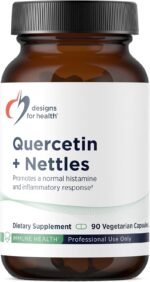 Designs for Health Quercetin + Nettle Supplement - Nettle Leaf + Quercetin Supplements with Flavonoids - Powerful Antioxidants for Immune Support (90 Vegan Capsules) - Image 2