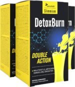 Detox Burn Drink – Lemon Flavored, Vegan, High-Fiber Supplement with Milk Thistle, Artichoke & Green Tea – 30 Sachets by Sensilab - Image 2