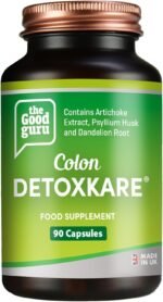 DetoxKare Colon Cleansing Supplement- 90 Vegetable Capsules | Artichoke Extract, Psyllium Husk, Dandelion Root, Magnesium, N-Acetyl Cysteine, L-Glutathione, Alpha Lipoic Acid | GMO | - Image 2
