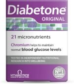 Diabetone Original Formula Supports Glicemia Control and Diabetes Management Supplement - 30 Tablets, 30-Day Supply, by Vitabiotics - Image 2