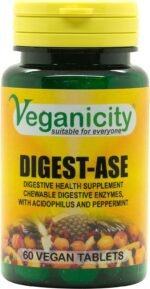 Digest-Ase : Digestive Health Supplement : 60 Tablets, in a Planet-Friendly 99% Recycled Pot - Image 2
