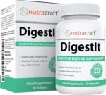 DigestIt Digestive Enzymes | Multi-Enzyme Formula with Amylase, Protease & Lipase | Increase Energy & Reduce Gas, Bloating & Indigestion | Non-GMO | 50 Capsules - Image 2
