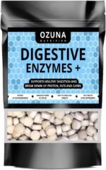 Digestive Enzymes for Optimal Digestion Support, Flatulence & Bloating Relief with Betaine HCL & Peppermint, Gut Health Supplement - 100 Tablets - Image 2