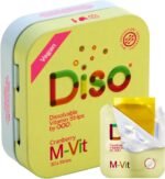 Diso® M-VIT Multivitamins for Men & Women | High Strength Dissolvable Strips | Alternative to Multivitamin Tablets & Gummies | Energy, Immunity, Skin & Bone Health | Cranberry Flavour | 30 Days Tin - Image 2