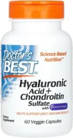 Doctor's Best - Hyaluronic Acid + Chondroitin Sulphate | with BioCell Collagen - 60 Capsules - Image 2