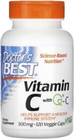 Doctor's Best - Vitamin C with Q-C, 500mg | Immune System Support - 120 Vegetarian Capsules - Image 2