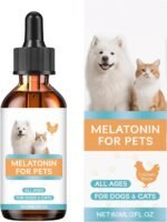 Dog Sedative - 60ml Cat Sleep Support Sedative Calming Aid | Gentle Relaxant Soothing Supplement for Kitten Meowing Aggression Thunderstorm Nail Trimming Grooming Indoor - Image 2